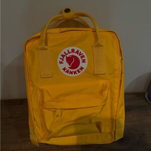 Fjallraven Kånken Bright Yellow Backpack